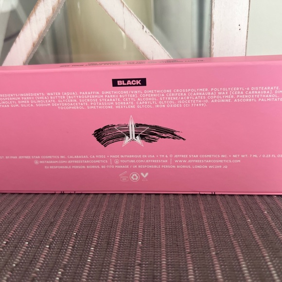 NIB Jeffrey Star 2pc set Mascara Black and The Gloss Paid in Full Lip gloss - Picture 10 of 10